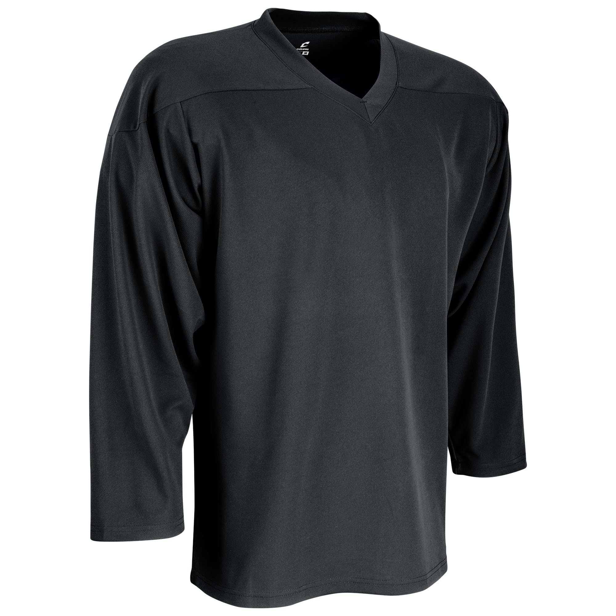 Amazon.com : CHAMPRO Faceoff Youth Hockey Jersey, Black, X-Small